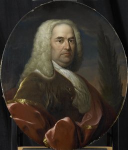 Porträt von Hugo du Bois, Direktor der Rotterdamer Kammer der Niederländischen Ostindien-Kompanie, gewählt 1734