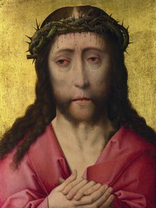 Christus der Schmerzen mit Dornenkrone