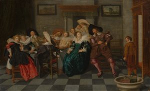 Ein Bankett, 1628
