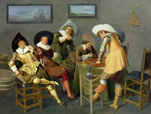 Kavaliere in einer Taverne