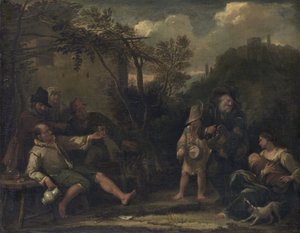 Fröhliche Gesellschaft von Dirck Helmbreeker