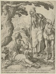 Einladung des Propheten an den Gottesmann (Geschichte des ungehorsamen Gottesmannes)