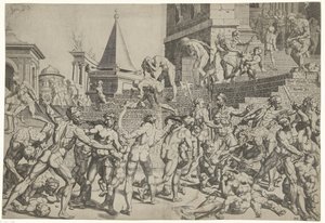 Kindermord in Bethlehem von Dirck Volckertsz. Coornhert