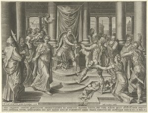 Urteil Salomos von Dirck Volckertsz. Coornhert
