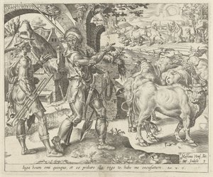 Zweites Vorwand: die neue Herde von Dirck Volckertsz. Coornhert