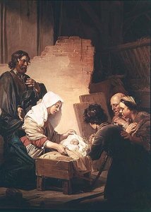 Die Anbetung der Hirten von Dirck de Bray