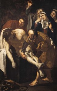 Die Überführung des Leichnams Christi zum Grab von Dirck van Baburen
