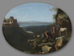 Merkur und Argus in einer Landschaft, ca. 1635