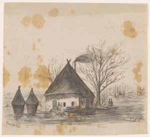 Landschaft von Dirk Arnoldus Tavenraat (signed by artist)