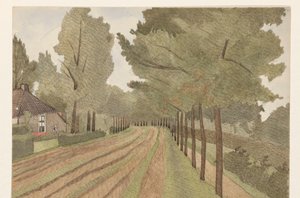 Der Heuweg bei Eelde von Dirk Arnoldus Tavenraat