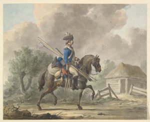 Niederländischer Dragoner der Generalgarde von Dirk Langendijk