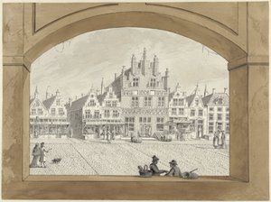 Die Kaufmannshalle in Middelburg