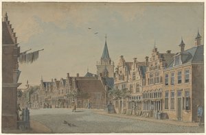 Die Fischbrücke in Woerden von Dirk Verrijk
