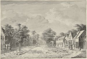 Ansicht des Dorfes De Bilt von Dirk Verrijk