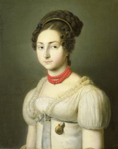 Porträt von Jacoba van Wessem, Ehefrau von Lord Stumphius, Bürgermeister von Beverwijk von Dirk van Oosterhoudt