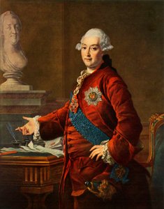Porträt von Alexandr Mikhailovich Golitsyn, 1772, 1965