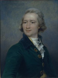 Porträt des Dichters Ivan Ivanovich Dmitriev 1760-1837 von Dmitri Grigorievich Levitsky