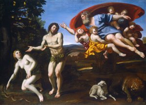 Die Zurechtweisung von Adam und Eva