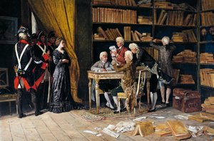Durchsuchung des Hauses von Eleonora Pimentel