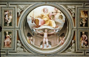 Allegorie der Gerechtigkeit von Domenico Beccafumi