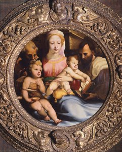 Heilige Familie, von Domenico Beccafumi von Domenico Beccafumi