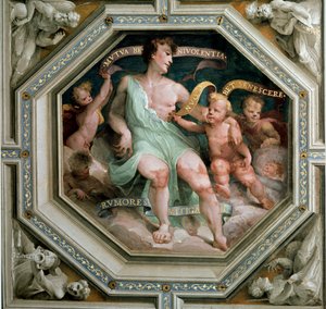 La mutua benevolenza o concordia (Gegenseitige Wohlwollen oder Eintracht) von Domenico Beccafumi