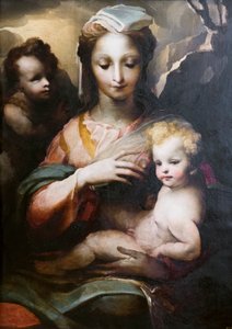 Madonna und Kind mit dem jungen Johannes dem Täufer