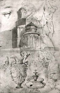 Die Apsis des Doms von Pisa von Domenico Beccafumi