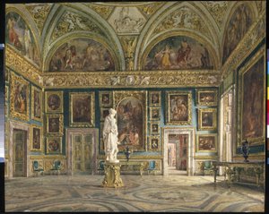 Die Halle der Ilias im Pitti-Palast in Florenz von Domenico Caligo