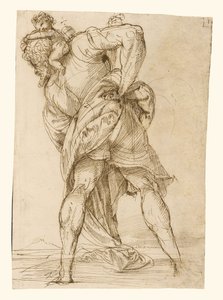 Heiliger Christophorus von Domenico Campagnola