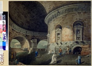 Bühnenbild für ein Theaterstück