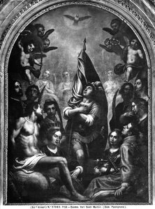 Die Märtyrerheiligen in Anbetung des Heiligen Geistes, 1603