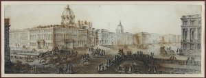 Newski-Prospekt nahe dem Katharinenkanal in Sankt Petersburg