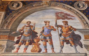 Dekoration der Sala dei Gigli, 1482-1484