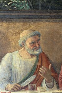 Das letzte Abendmahl, 1480 von Domenico Ghirlandaio