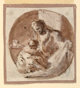 Madonna mit Kind von Domenico Mondo