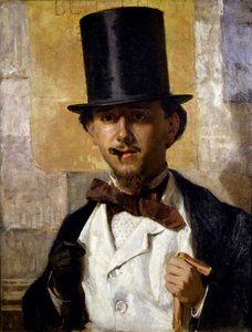 Porträt von Bernardo Celentano von Domenico Morelli