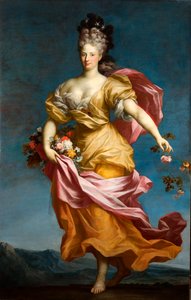 Paola Maria Lomellini Adorno als Flora, ca. 1699 von Domenico Parodi