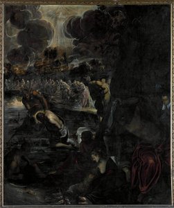 Die Taufe Christi - Öl auf Leinwand