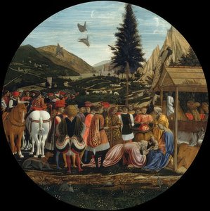 Die Anbetung der Könige von Domenico Veneziano