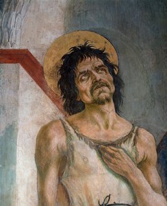 Johannes der Täufer und Franz von Assisi: Detail von Johannes dem Täufer