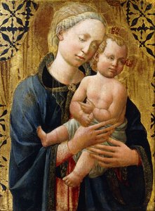 Die Madonna und das Kind von Domenico di Michelino