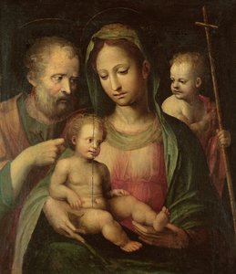 Die Heilige Familie mit dem Heiligen Johannes