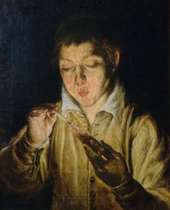 El Soplón Junge, der auf einen Docht bläst von Dominico El Greco