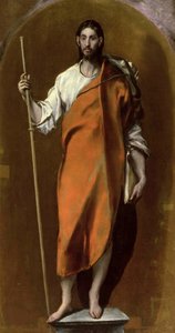 Der heilige Jakobus als Pilger von Dominico El Greco