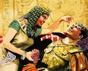 Kleopatra und Mark Anton
