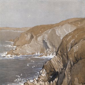 Die Küste von Cornwall von Donald (after) Maxwell