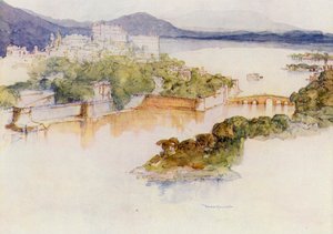 Die wunderbare Stadt Udaipur von Donald (after) Maxwell