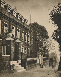 Cromwell House auf Highgate Hill, ein Herrenhaus des siebzehnten Jahrhunderts, um 1935