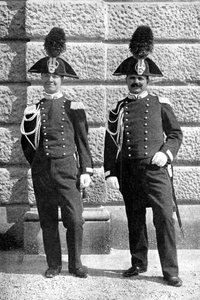 Zwei italienische Polizisten, 1922